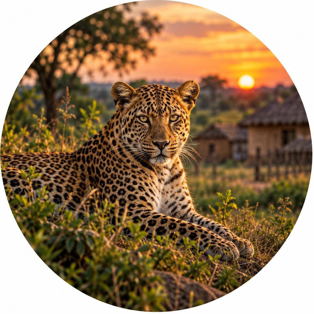 WildGrace Leopard original artwork